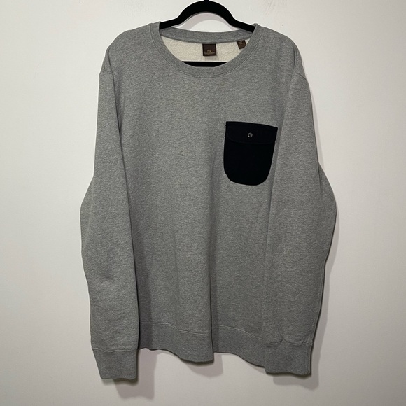 Scotch & Soda Men Grey Casual long sleeve crewneck comfy sweatshirt in size XXL - Picture 1 of 7